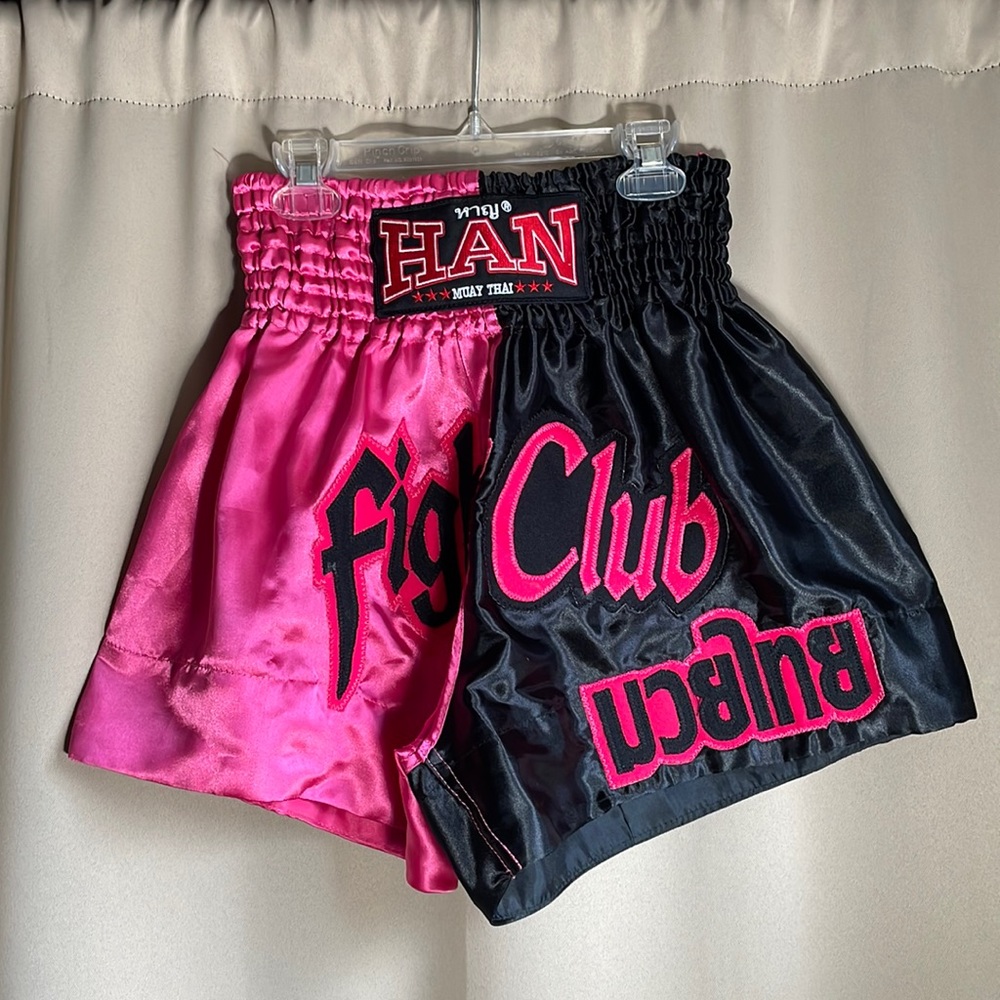 Women’s “Fight Club” Muay Thai Shorts